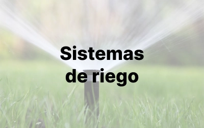 Jardinería torrevieja sistemas de riego